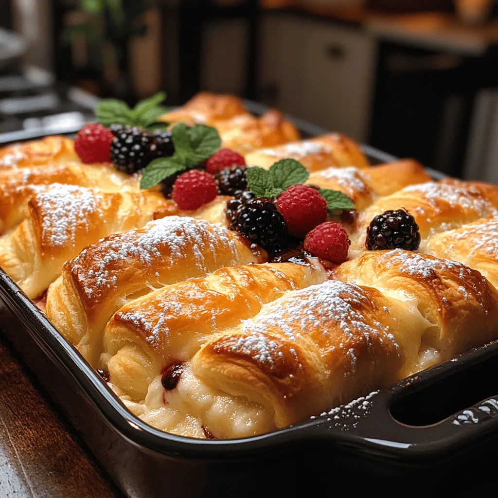 If you’re searching for a dessert that perfectly marries the creamy goodness of cheesecake with the flaky allure of crescent rolls, look no further than the Decadent Cheesecake Crescent Roll Casserole. This delightful dish combines two beloved treats into one easy-to-make dessert that is sure to impress your family and friends. Imagine sinking your fork into layers of rich cheesecake enveloped in golden, buttery crescent dough. Whether you need a quick weeknight dessert or something special for a gathering, this casserole offers a simple yet indulgent solution that doesn’t skimp on flavor or presentation.