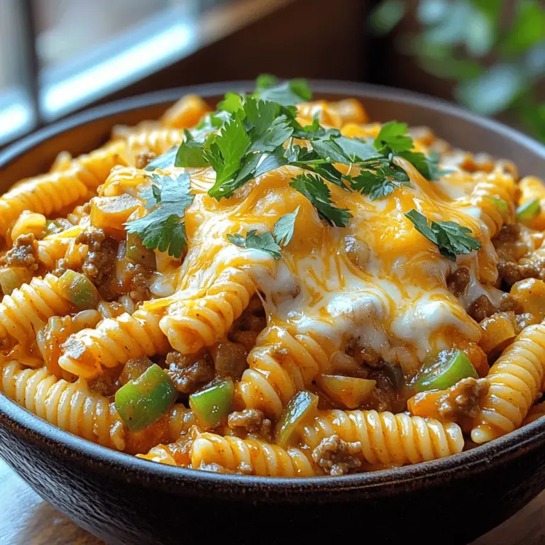 Cheesy Rotel Delight Pasta emerges as a comforting and flavorful dish that perfectly caters to the hustle and bustle of busy weeknights or the warmth of family gatherings. This dish brings together a delightful combination of creamy textures, cheesy goodness, and a zesty kick, thanks to the inclusion of Rotel tomatoes. The beauty of Cheesy Rotel Delight Pasta lies not only in its rich flavor but also in its simplicity, making it an accessible recipe for cooks of all skill levels.