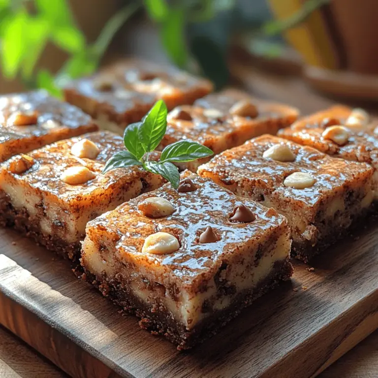 If you're on the lookout for a dessert that perfectly balances sweetness and texture, look no further than banana blondies. These delightful treats are the unsung heroes of the dessert world, often overshadowed by their chocolatey counterparts, brownies. However, banana blondies offer a unique charm that captivates your taste buds with their rich flavor and soft, chewy consistency. The combination of ripe bananas and creamy white chocolate creates a symphony of flavors that is truly irresistible.