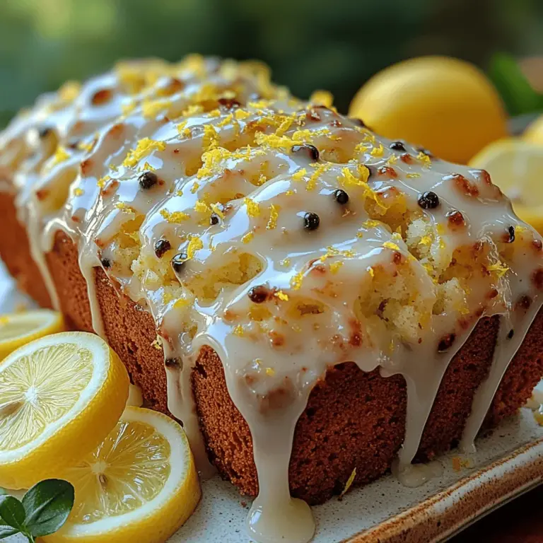 If you've ever savored a slice of the famed Starbucks Lemon Loaf, you know just how delightful it can be. This zesty treat combines the tangy brightness of lemons with a moist cake texture, making it an irresistible choice for coffee breaks, afternoon snacks, or dessert. Whether you’re a fan of the original or just in search of a refreshing, citrusy treat, this homemade version of Starbucks Lemon Loaf is sure to impress your taste buds and elevate your baking game.
