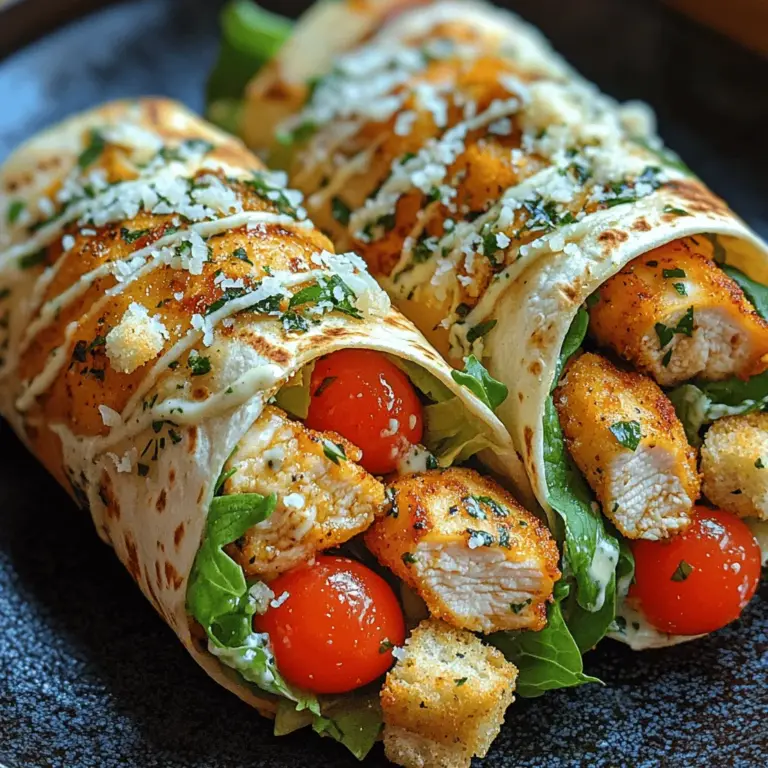 The Caesar salad, with its origins traced back to the early 20th century in Tijuana, Mexico, has undergone significant evolution over the years. Originally created by restaurateur Caesar Cardini, the salad features romaine lettuce, croutons, and a distinctive dressing made from anchovies, garlic, and Parmesan cheese. Its unique flavor profile and satisfying crunch quickly gained popularity, leading to numerous adaptations, including the Chicken Caesar Wrap.
