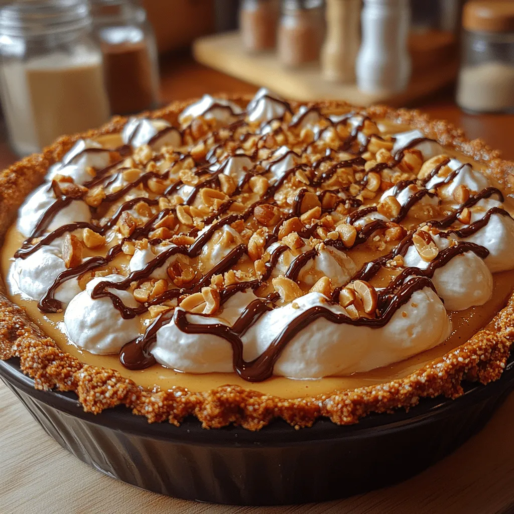 What makes the Peanut Butter Bliss Pie truly stand out is its innovative combination of flavors and textures. The salty pretzel crust provides a delightful contrast to the creamy peanut butter filling, while the rich chocolate drizzle adds an extra layer of indulgence. The marriage of sweet and salty elements creates a flavor profile that is both satisfying and addictive. Each bite delivers a crunch followed by a smooth, sweet sensation that will keep you coming back for more.