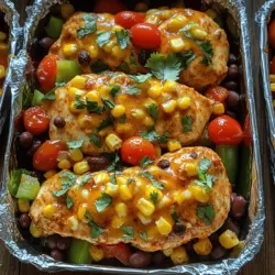 In the realm of quick and delicious meals, foil packet recipes have carved out a special place for themselves. They offer an effortless way to prepare flavorful dishes, perfect for busy weeknights or outdoor gatherings. Among the many enticing options available, Santa Fe Chicken Foil Packets stand out due to their vibrant flavors and ease of preparation. This recipe brings together the heartiness of chicken with the robust tastes of southwestern cuisine, making it a crowd-pleaser for families and friends alike.