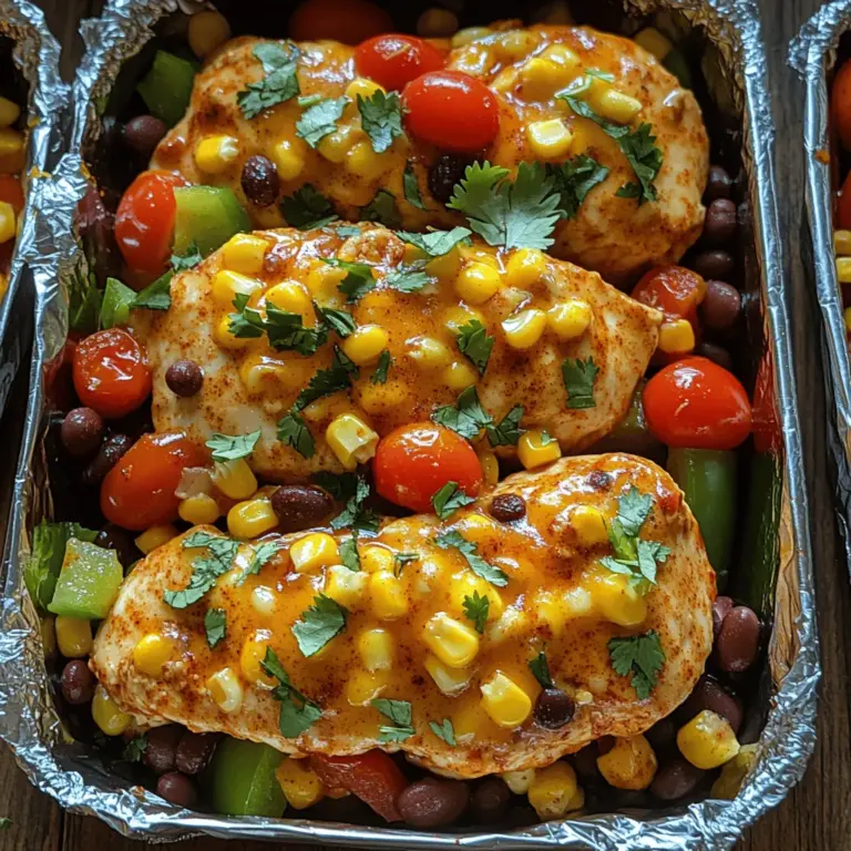 In the realm of quick and delicious meals, foil packet recipes have carved out a special place for themselves. They offer an effortless way to prepare flavorful dishes, perfect for busy weeknights or outdoor gatherings. Among the many enticing options available, Santa Fe Chicken Foil Packets stand out due to their vibrant flavors and ease of preparation. This recipe brings together the heartiness of chicken with the robust tastes of southwestern cuisine, making it a crowd-pleaser for families and friends alike.