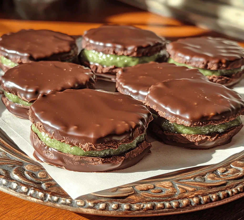 Minty Chocolate Dream Patties are the perfect indulgence for those who appreciate the harmonious blend of refreshing mint and rich chocolate. This delightful treat is not only a favorite among dessert enthusiasts but also a nostalgic reminder of childhood favorites, making it suitable for any occasion—from family gatherings to casual get-togethers. The creamy mint filling encased in luscious chocolate creates an irresistible combination that is sure to please both young and old alike.