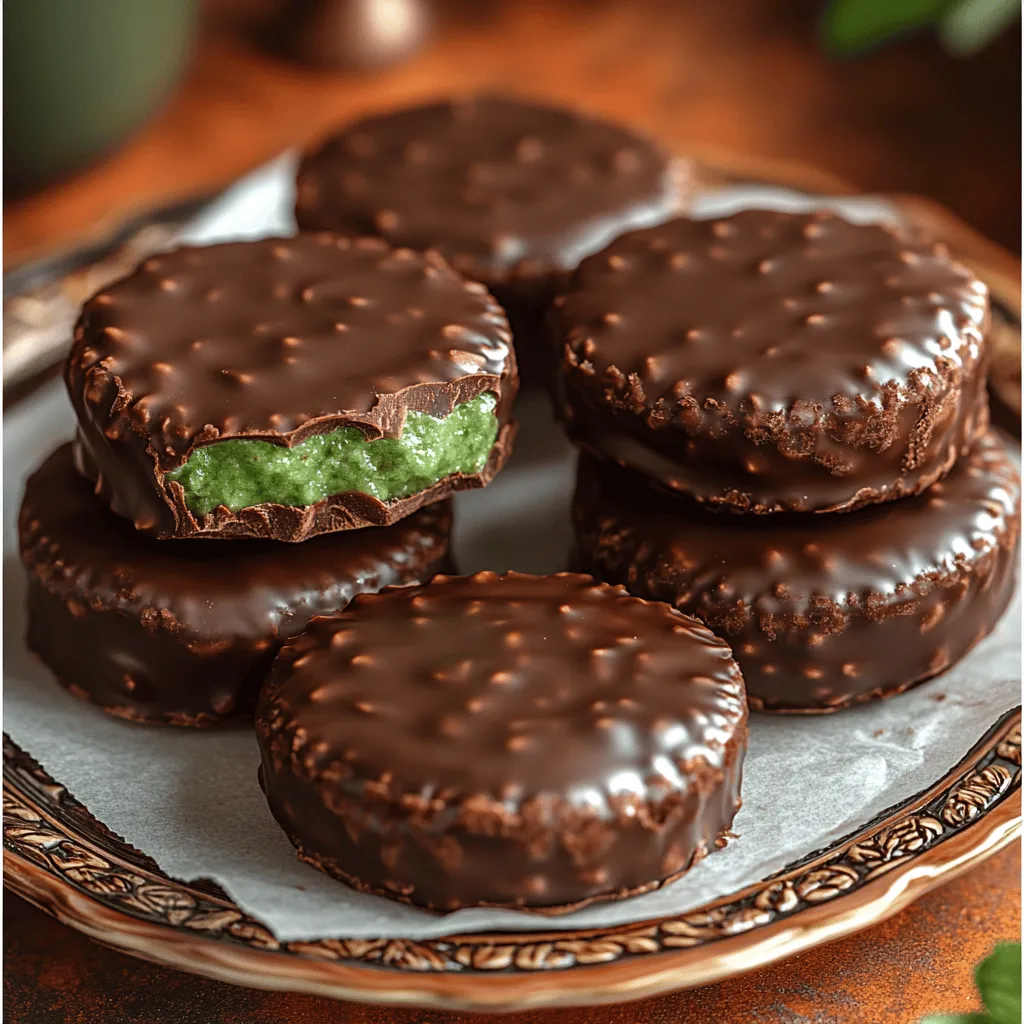 Minty Chocolate Dream Patties are the perfect indulgence for those who appreciate the harmonious blend of refreshing mint and rich chocolate. This delightful treat is not only a favorite among dessert enthusiasts but also a nostalgic reminder of childhood favorites, making it suitable for any occasion—from family gatherings to casual get-togethers. The creamy mint filling encased in luscious chocolate creates an irresistible combination that is sure to please both young and old alike.