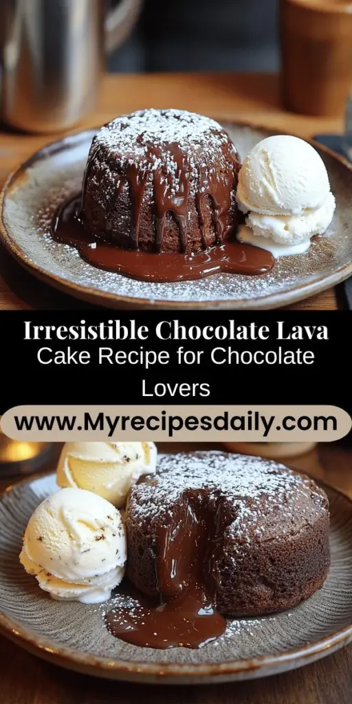 Dive into the world of indulgence with a decadent chocolate lava cake! This luxurious dessert features a gooey molten center surrounded by a delicate cake. Perfect for special occasions or a delightful treat any time, this recipe breaks down the essential ingredients and techniques to master the art of baking. With simple step-by-step instructions, you'll create a restaurant-quality dessert at home. Serve it warm, paired with ice cream or whipped cream, and watch as it impresses everyone at your table. Get ready to satisfy your chocolate cravings!