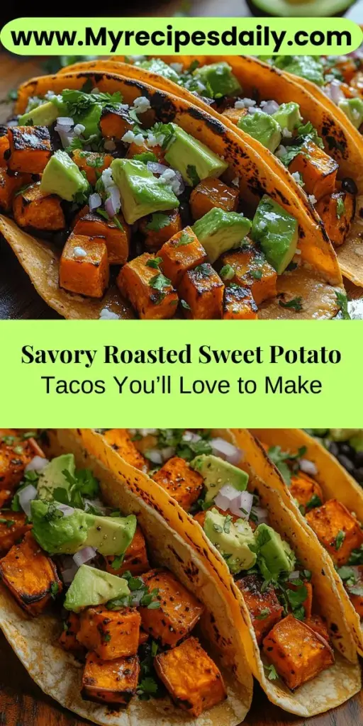 Discover the delicious world of Savory Roasted Sweet Potato Tacos, a plant-based delight that’s perfect for any occasion! Bursting with the natural sweetness of roasted sweet potatoes and seasoned with spices, these tacos are not only nutritious but also customizable with fresh toppings like cilantro, avocado, and lime. Ideal for weeknight dinners or gatherings, they offer a satisfying blend of flavors and textures everyone will love. Elevate your taco night with this vibrant, hearty meal that’s as wholesome as it is tasty!