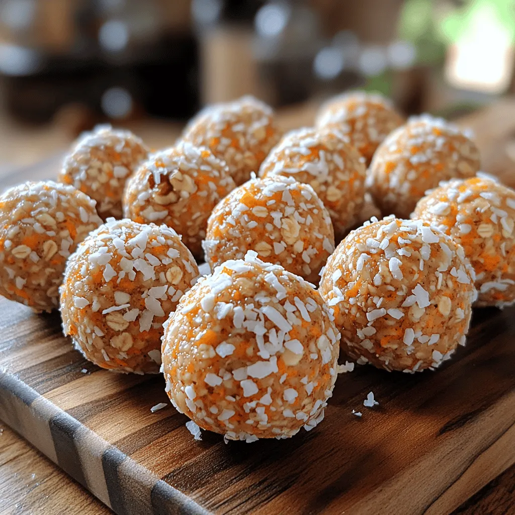 In today’s fast-paced world, finding a snack that is both delicious and nutritious can be a challenge. Enter Carrot Cake Energy Balls—an innovative fusion of flavors and health benefits that not only satisfies your sweet tooth but also provides a sustained boost of energy. These no-bake energy balls encapsulate the essence of traditional carrot cake, complete with its warm spices and natural sweetness, while offering the convenience of a portable, wholesome treat.