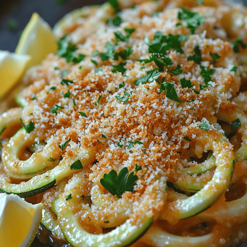 In the world of healthy eating, finding satisfying and delicious alternatives to traditional comfort foods can be a game changer. Enter zoodles—zucchini noodles that have taken the culinary scene by storm as a fantastic low-carb substitute for pasta. Baked Garlic Butter Zoodles not only embody this trend but also elevate it with a sumptuous blend of garlic and butter, resulting in a dish that's both rich in flavor and light in calories. Whether you're on a low-carb diet, seeking gluten-free options, or simply looking for a quick and easy meal, this recipe is perfect for you.