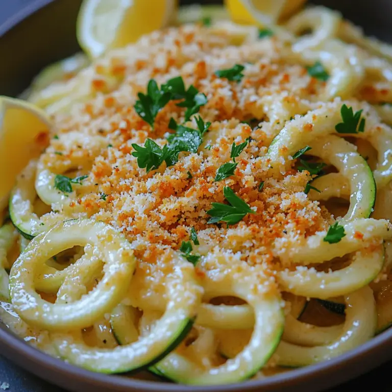 In the world of healthy eating, finding satisfying and delicious alternatives to traditional comfort foods can be a game changer. Enter zoodles—zucchini noodles that have taken the culinary scene by storm as a fantastic low-carb substitute for pasta. Baked Garlic Butter Zoodles not only embody this trend but also elevate it with a sumptuous blend of garlic and butter, resulting in a dish that's both rich in flavor and light in calories. Whether you're on a low-carb diet, seeking gluten-free options, or simply looking for a quick and easy meal, this recipe is perfect for you.