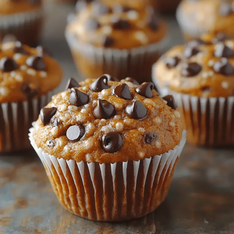 As the leaves turn vibrant shades of orange and gold, and the air becomes crisp with the promise of autumn, there's no better way to embrace the season than with a batch of Spiced Chocolate Chip Pumpkin Muffins. These delightful treats offer a perfect blend of flavors and textures that not only celebrate the season but also tantalize your taste buds. With a moist, fluffy crumb enhanced by the warm spices of cinnamon, nutmeg, and ginger, and the indulgence of chocolate chips, these muffins are truly a culinary embrace of fall.