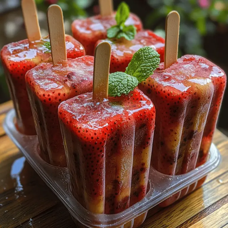 Before diving into the delightful process of making Berry Bliss Lemonade Popsicles, it’s essential to understand the primary ingredients that come together to create this flavorful summer treat. Each component plays a significant role in not only enhancing the taste but also contributing to the overall health benefits of the popsicles.