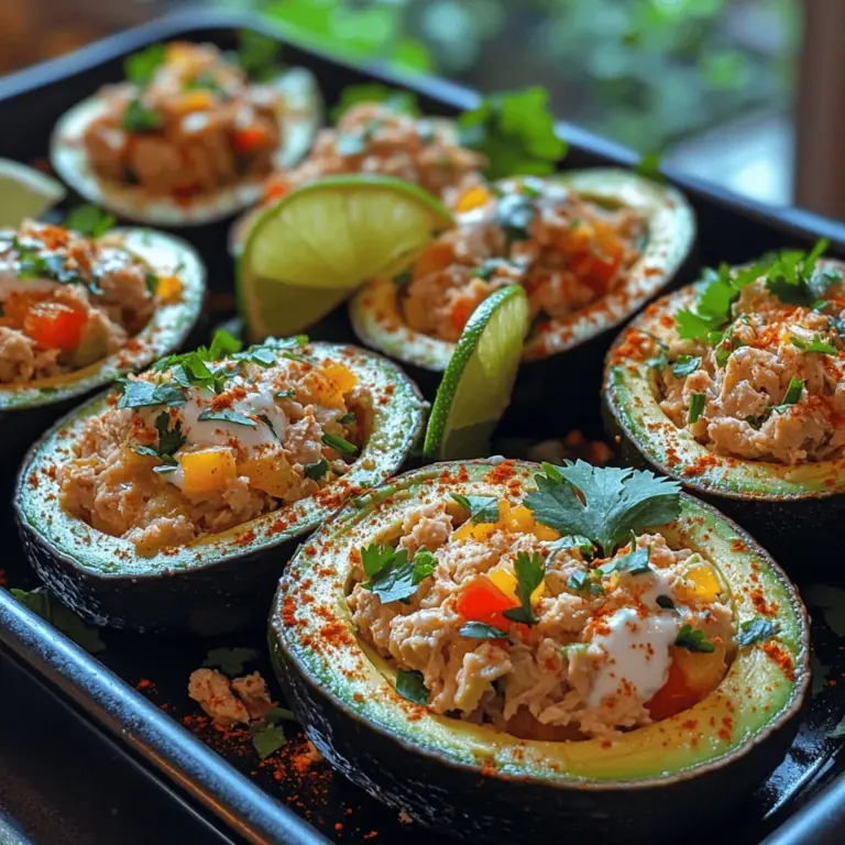 Welcome to a culinary adventure that marries flavor and nutrition in the most delightful way! The "Avocado Delight: Tuna-Stuffed Bliss" recipe is a perfect solution for anyone looking to indulge in a delicious meal that is both satisfying and healthy. With its creamy, rich avocados and protein-packed tuna, this dish has gained immense popularity among health enthusiasts and food lovers alike. Whether you're looking for a quick lunch option or a light dinner, this recipe promises to tantalize your taste buds while keeping your nutritional needs in check.