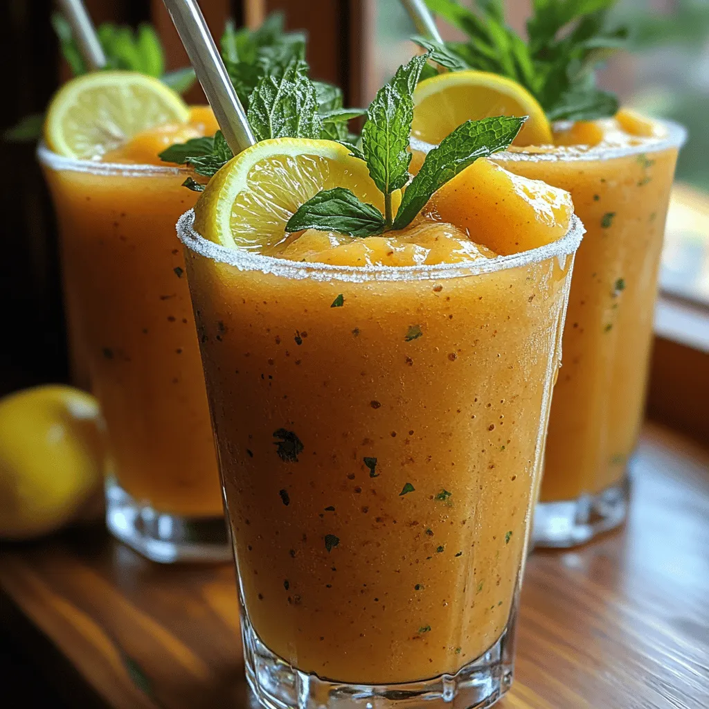 As the temperature rises and the sun shines brightly, there’s nothing quite like a refreshing drink to cool you down. Enter the Frozen Peach Lemonade—a delightful blend of sweet and tangy flavors that embodies the essence of summer. This vibrant beverage is not just a feast for the eyes, but it also packs a nutritious punch, making it an excellent choice for those looking to enjoy a guilt-free treat on a hot day.