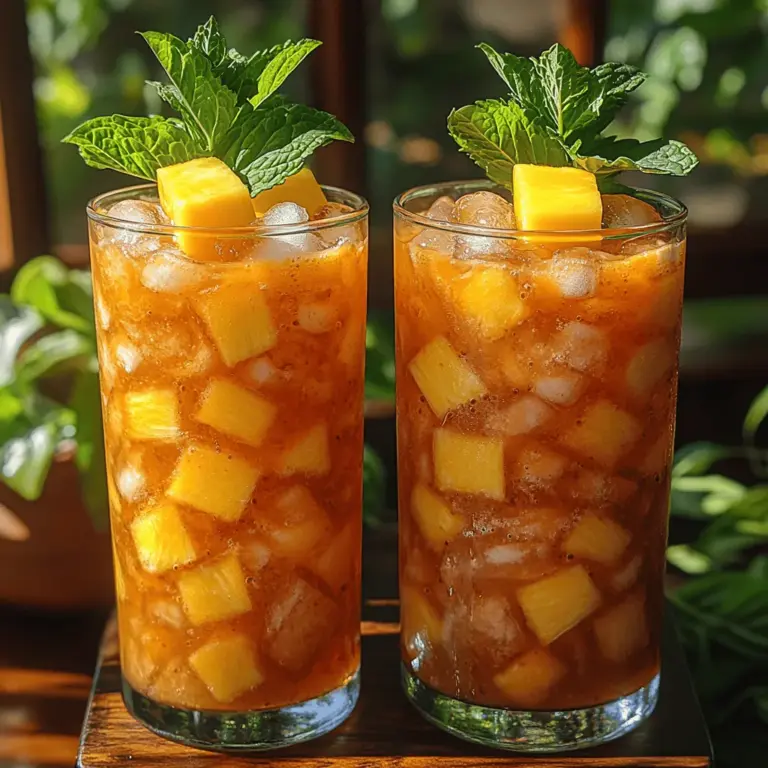 Welcome to the vibrant world of the Mango Bango Delight, a refreshing tropical drink that captures the essence of summer in every sip. This delightful beverage is perfect for any occasion, whether you’re lounging by the pool, hosting a summer barbecue, or simply looking for a soothing drink to cool off after a long day. With its bright colors and mouthwatering flavors, the Mango Bango Delight is sure to impress your guests and tantalize your taste buds.