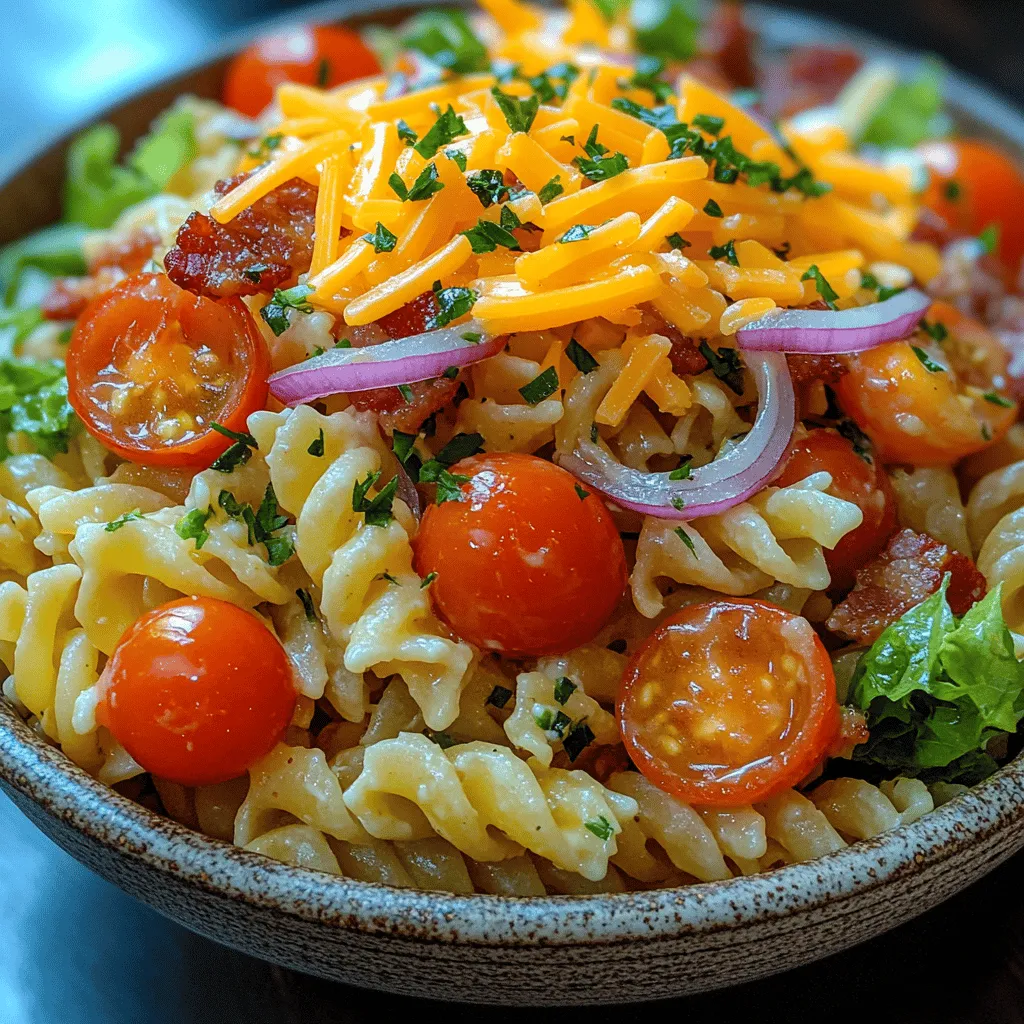 To truly appreciate the BLT Pasta Salad Delight, it’s essential to understand the key ingredients that contribute to its unique flavor profile and delightful textures. Each component plays a crucial role in creating a harmonious dish that tantalizes the taste buds.