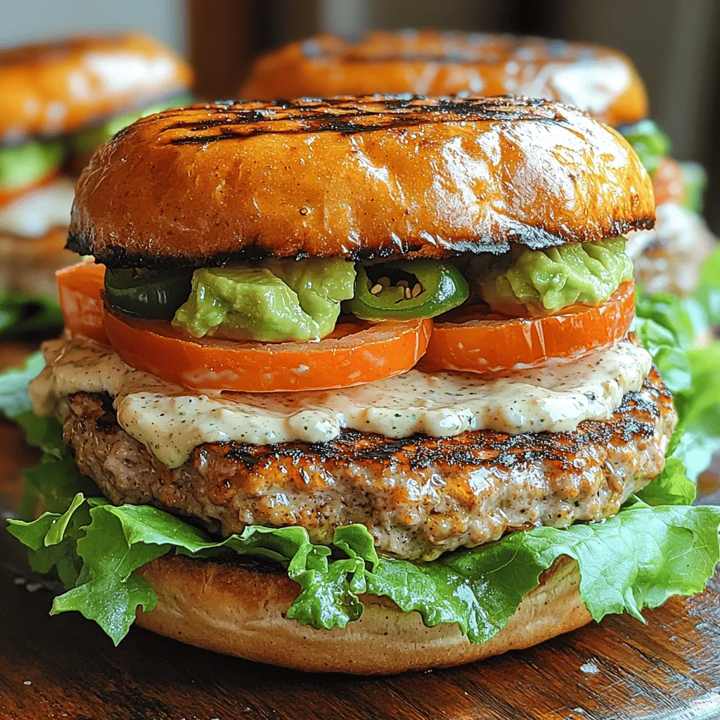To create the perfect Avocado Ranch Turkey Burger, it is essential to understand the key ingredients that contribute to its delicious flavor and nutritious profile. Each component plays a significant role in defining the burger's taste, texture, and overall appeal.