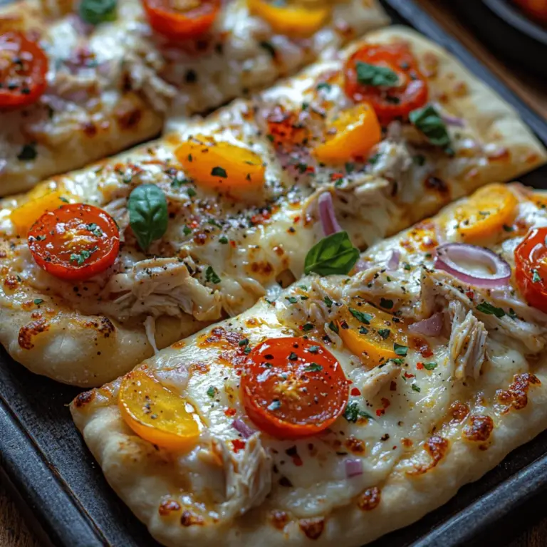 In the world of culinary delights, few dishes can rival the charm of fusion cuisine. Among these delightful combinations, the Butter Garlic Naan Pizza stands out as a spectacular marriage of Indian and Italian flavors. This recipe expertly merges the soft, pillowy texture of traditional garlic naan with the classic appeal of pizza, creating a dish that is both comforting and exciting. Whether you're looking for a quick weeknight dinner or want to impress friends at your next gathering, this Butter Garlic Naan Pizza is sure to be a crowd-pleaser.