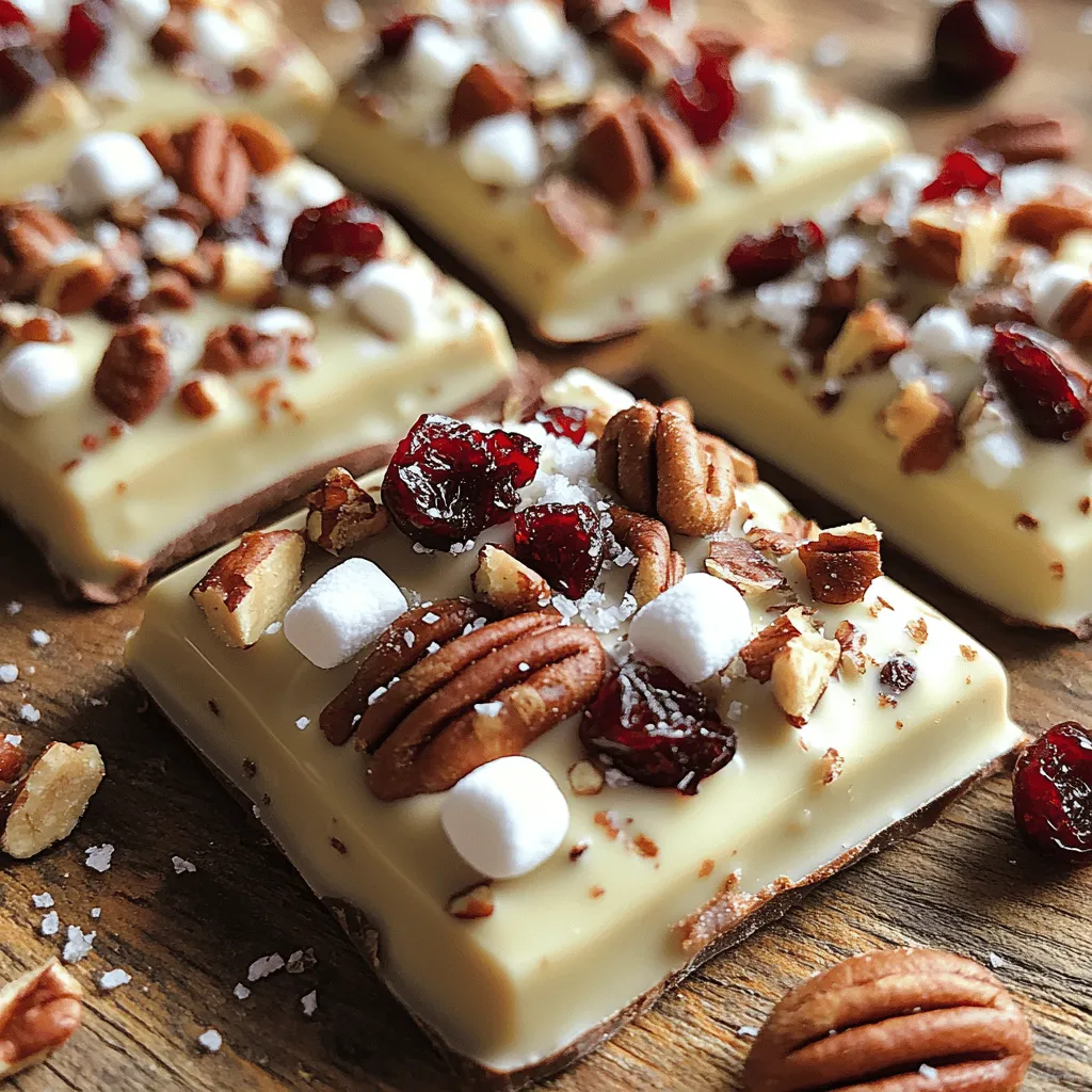 As the festive season approaches, the search for delightful and easy-to-make treats begins. One of the standout recipes that fits perfectly into this category is White Chocolate Cranberry Pecan Clusters. These delectable bites offer a wonderful combination of flavors and textures that are sure to impress your family and friends. The creamy sweetness of white chocolate, the tartness of dried cranberries, and the crunchy richness of pecans come together to create a treat that is both satisfying and visually appealing.