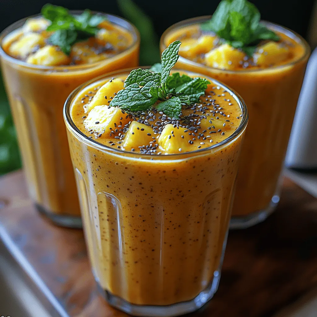 To truly appreciate the Tropical Bliss Banana Pineapple Smoothie, it’s crucial to understand the individual components that make this drink not only tasty but also beneficial for your health.