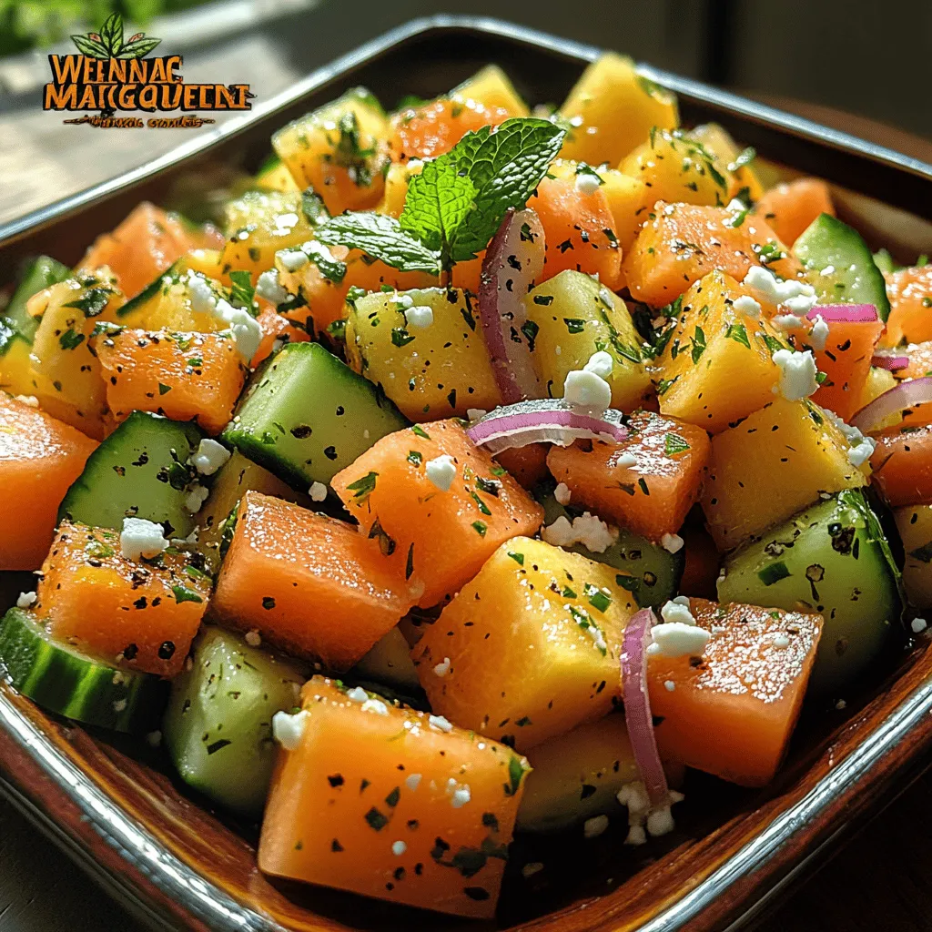 As the temperatures rise and the sun shines brightly, summer dining takes on a vibrant essence that calls for refreshing salads. Among the myriad of options available, the Melon Magic Salad stands out as a quintessential summer dish that embodies the season's spirit. This delightful salad is not only a feast for the eyes with its colorful ingredients but also a nourishing choice that combines health benefits with tantalizing flavors.