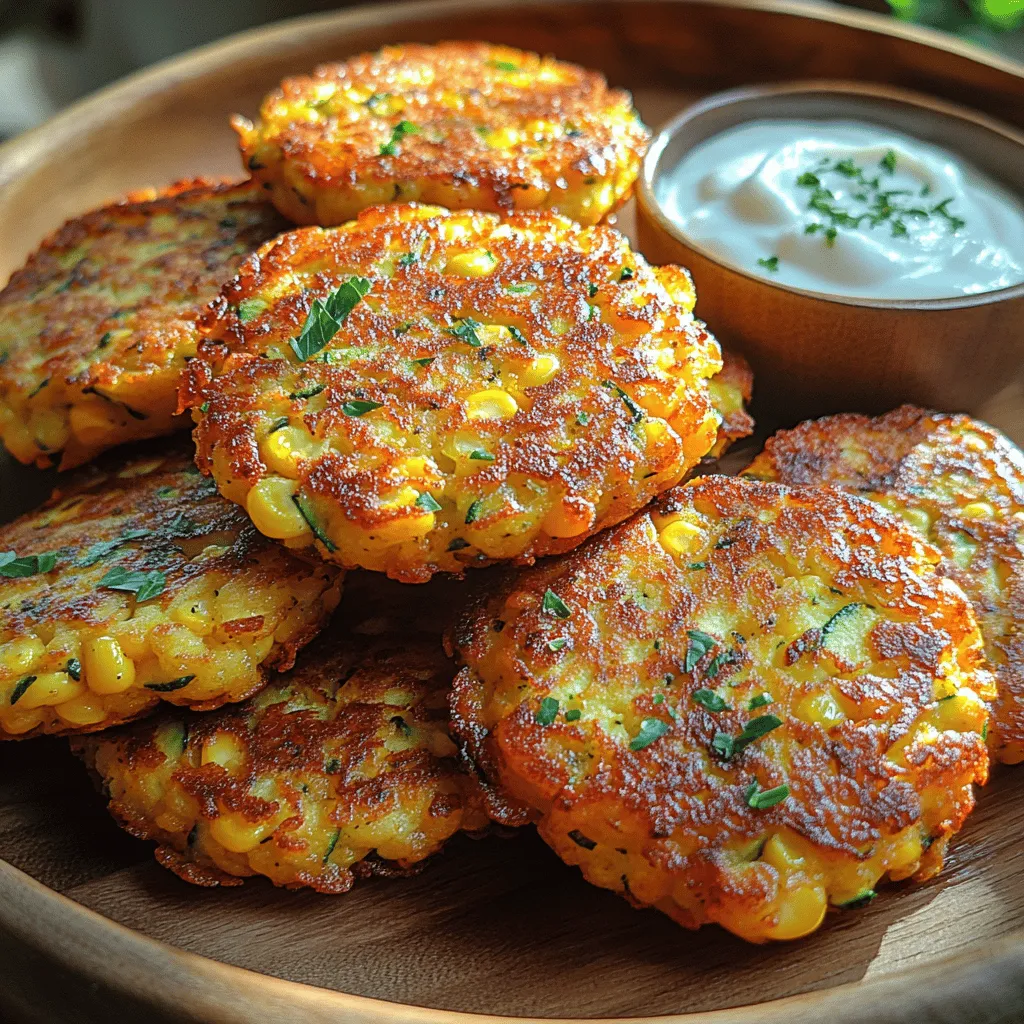 When it comes to making Sweet Corn & Zucchini Fritters, the quality of the ingredients is paramount, especially the sweet corn. Fresh sweet corn is a key player in this recipe, providing a natural sweetness and a delightful crunch that frozen alternatives simply cannot replicate. The flavor profile of fresh sweet corn is bright and slightly buttery, making it an excellent choice for these fritters.