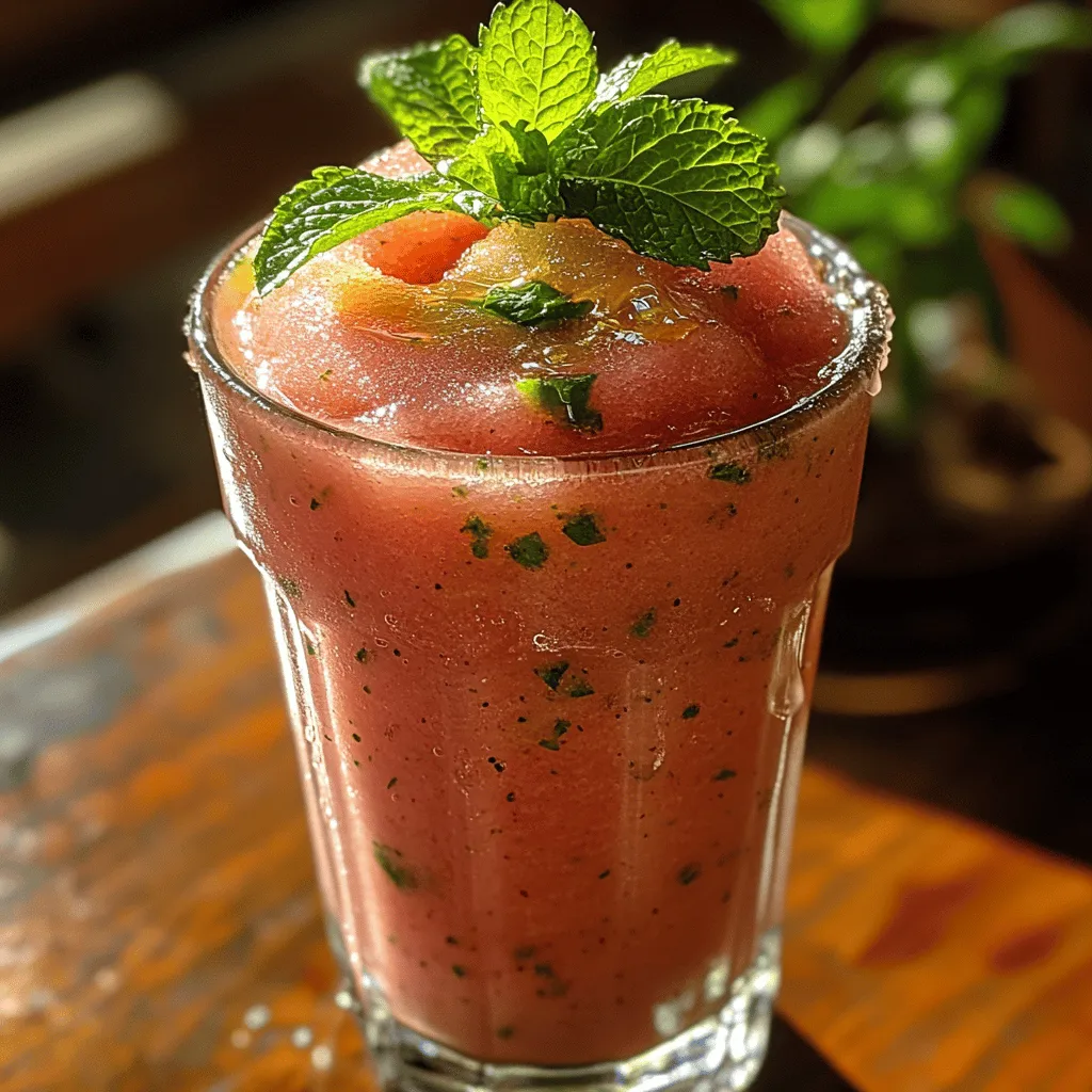 As the heat of summer sets in, nothing quenches thirst and lifts spirits quite like a refreshing slushie. Enter the Chilly Watermelon Bliss, a delightful concoction that combines the natural sweetness of watermelon with the hydrating properties of coconut water. This slushie is not just a treat for the taste buds; it’s a powerhouse of health benefits, making it the perfect choice for those scorching days when you need an invigorating pick-me-up.