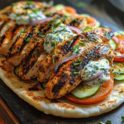 Mediterranean cuisine has a unique ability to transport us to sun-drenched shores and vibrant marketplaces. Among its many delights, Greek Chicken Gyros stand out as a beloved dish that offers a burst of flavors and textures. Originating from the bustling streets of Greece, gyros are not just food—they are an experience that captures the essence of Mediterranean culture and hospitality. The combination of tender marinated chicken, fresh vegetables, and a creamy tzatziki sauce wrapped in warm pita bread creates a symphony of tastes that tantalize the palate.