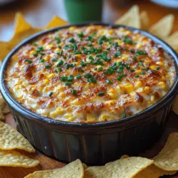 If you're looking for a crowd-pleaser that will have everyone reaching for more, look no further than a Creamy Corn & Bacon Dip. This delicious concoction combines the savory goodness of crispy bacon with the rich, velvety texture of cream cheese and sour cream, creating a dip that is nothing short of irresistible. Whether you're hosting a lively gathering, throwing a cozy game night, or simply enjoying a quiet evening at home, this dip is the perfect companion.
