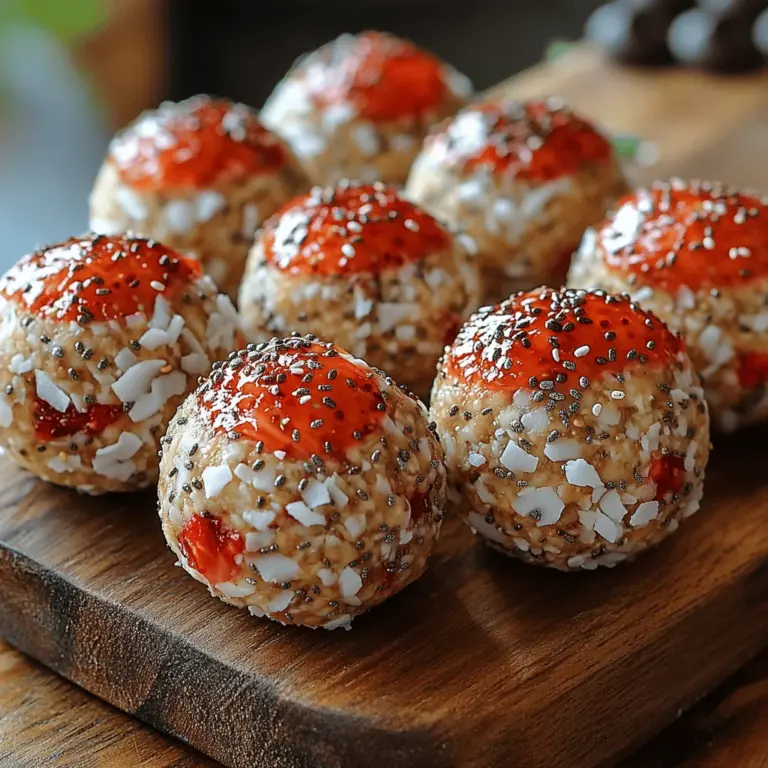 In today's health-conscious world, energy balls have emerged as a popular snack option for those seeking a quick and nutritious pick-me-up. These bite-sized delights are not only portable and easy to make, but they also pack a serious nutritional punch. Among the myriad of flavors and combinations, Strawberry Coconut Energy Balls stand out as a vibrant and delicious treat that combines the sweetness of strawberries with the rich, tropical essence of coconut.