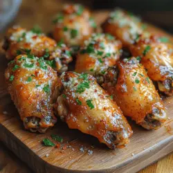 When it comes to game day snacks or a delicious treat for family gatherings, chicken wings reign supreme. Among the myriad of flavor possibilities, crispy garlic Parmesan wings stand out with their savory, buttery goodness and unmistakable crunch. However, the traditional approach to frying can often leave us feeling guilty from the excess oil and calories. Enter air frying—a revolutionary cooking method that allows you to enjoy your favorite crispy foods with a fraction of the fat. With just a touch of oil, you can achieve perfectly crispy chicken wings that are not only delicious but also a healthier option.