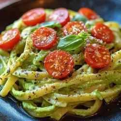 Creamy Avocado Linguine: A Delightful and Nutritious Pasta Dish