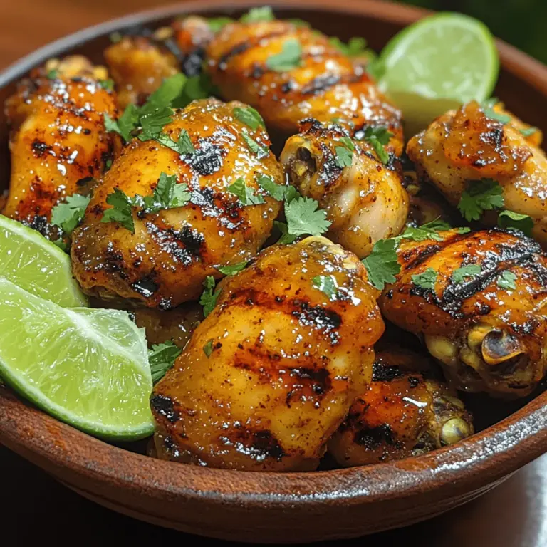 To create the perfect fire-grilled honey lime drizzle wings, it's essential to understand the key ingredients that make this recipe shine. At its core, chicken wings serve as a versatile canvas for flavor. They are rich in connective tissue and fat, making them incredibly juicy when cooked properly. This characteristic allows them to absorb marinades and glazes beautifully, which is crucial for achieving the desired flavor profile.