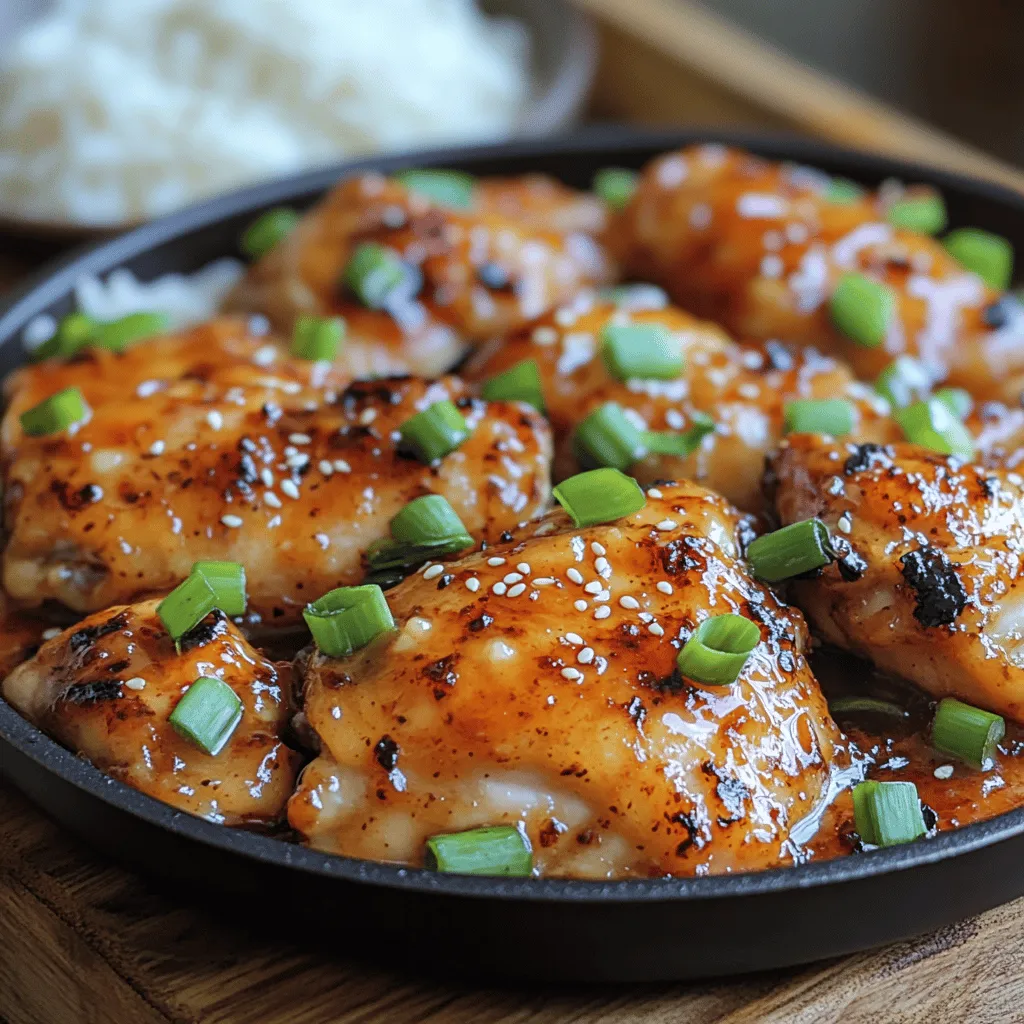 If you're in search of a dish that strikes the perfect balance between sweet and savory, look no further than Sweet & Savory Honey Garlic Chicken. This delightful recipe showcases tender chicken thighs coated in a rich, flavorful sauce that tantalizes the taste buds with a harmonious blend of honey, garlic, and soy sauce. Not only does this dish promise to satisfy your cravings, but it also offers a quick and easy solution for busy weeknight dinners. With its simple ingredients and straightforward preparation, you can have a delicious homemade meal on the table in no time.