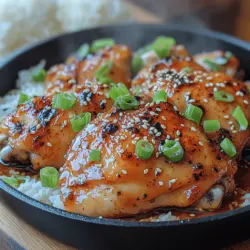 Sweet & Savory Honey Garlic Chicken Recipe