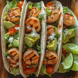 Zesty Spicy Grilled Shrimp Wraps: A Flavorful Summer Delight