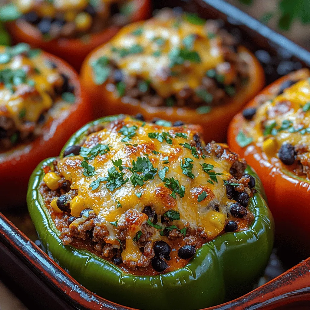 Chili cheese stuffed peppers are a delightful culinary creation that combines the vibrant flavors of chili with the comforting goodness of melted cheese, all encased in a tender, juicy bell pepper. This dish is not only visually appealing with its array of colors but also incredibly versatile, making it a popular choice for families and gatherings alike. Whether you serve them as a hearty main course, a side dish, or even as party appetizers, stuffed peppers can easily adapt to suit various tastes and dietary preferences.