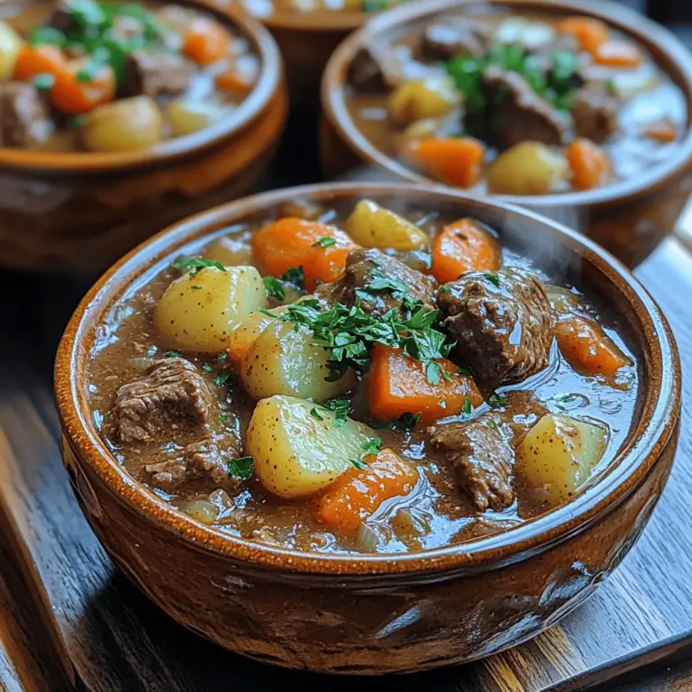 When the chill of winter sets in, and the days grow shorter, nothing brings warmth to the heart quite like a bowl of hearty stew. Comfort food, in its essence, is about evoking feelings of nostalgia, warmth, and satisfaction. It’s the kind of food that transcends generations, often associated with family gatherings, cozy nights in, and the simple joy of sharing a meal with loved ones. Amongst the myriad of comforting dishes, the Cozy Comfort Beef Stew stands out as a quintessential recipe that embodies the spirit of home-cooked meals.
