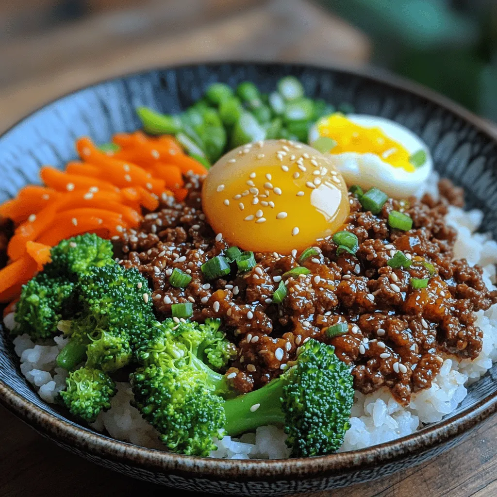 To create an authentic Korean Ground Beef Bowl, selecting the right ingredients is crucial. Each component plays a significant role in achieving the perfect balance of flavors and textures. Let's delve into the key ingredients that make this dish so special.