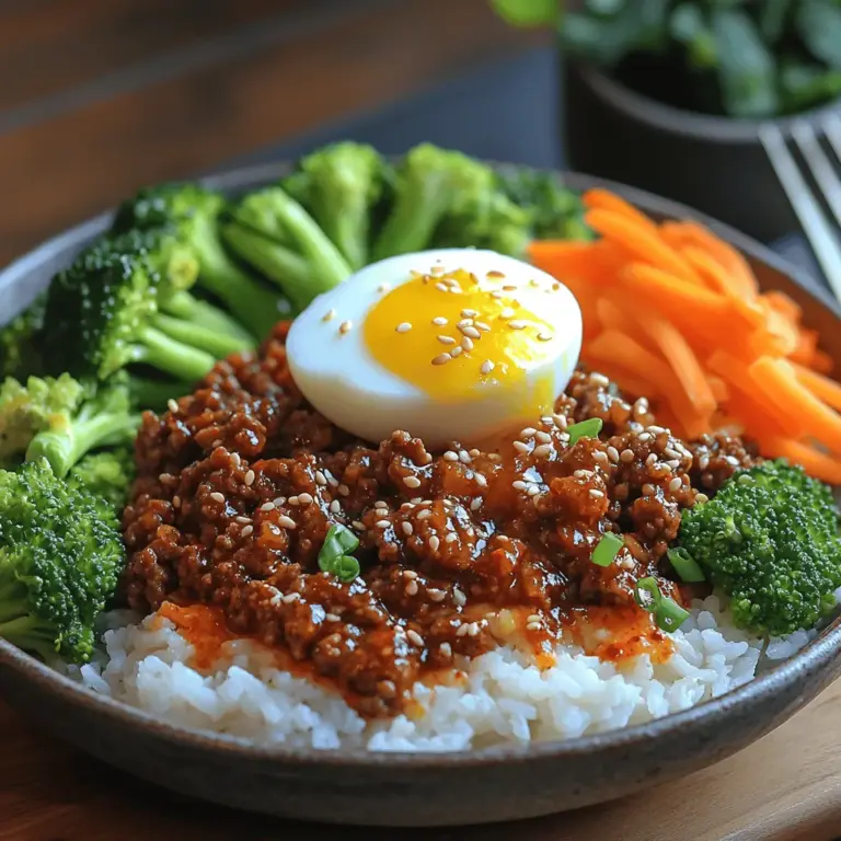 To create an authentic Korean Ground Beef Bowl, selecting the right ingredients is crucial. Each component plays a significant role in achieving the perfect balance of flavors and textures. Let's delve into the key ingredients that make this dish so special.