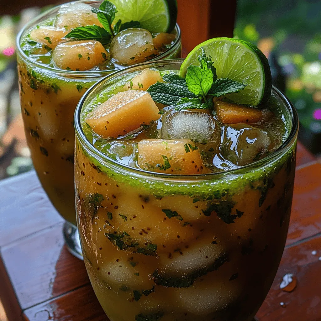 As the sun blazes down on hot summer days, the search for a refreshing drink becomes paramount. Enter agua fresca, a traditional Mexican beverage that perfectly embodies the essence of summertime refreshment. This delightful drink is made by blending fresh fruits with water and a touch of sweetness, creating a light and invigorating beverage that quenches thirst like no other. Among the myriad of fruit options available, honeydew melon stands out for its sweet, juicy flavor and crisp texture, making it an ideal choice for a revitalizing agua fresca.