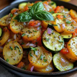 Sunshine Summer Squash Sauté Recipe
