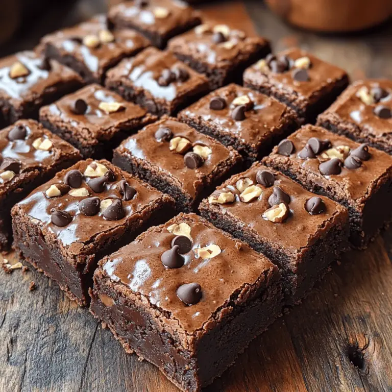 In the realm of desserts, few treats can rival the decadent delight of chocolate brownies. These rich, fudgy confections have captivated the hearts of dessert lovers worldwide, offering a perfect blend of gooey texture and intense chocolate flavor. Among the myriad of brownie variations, the Decadent Chocolate Hazelnut Fudgy Brownies stand out, thanks to the irresistible combination of Nutella and crunchy hazelnuts. This unique twist not only elevates the flavor profile but also adds a delightful texture that chocolate enthusiasts crave.