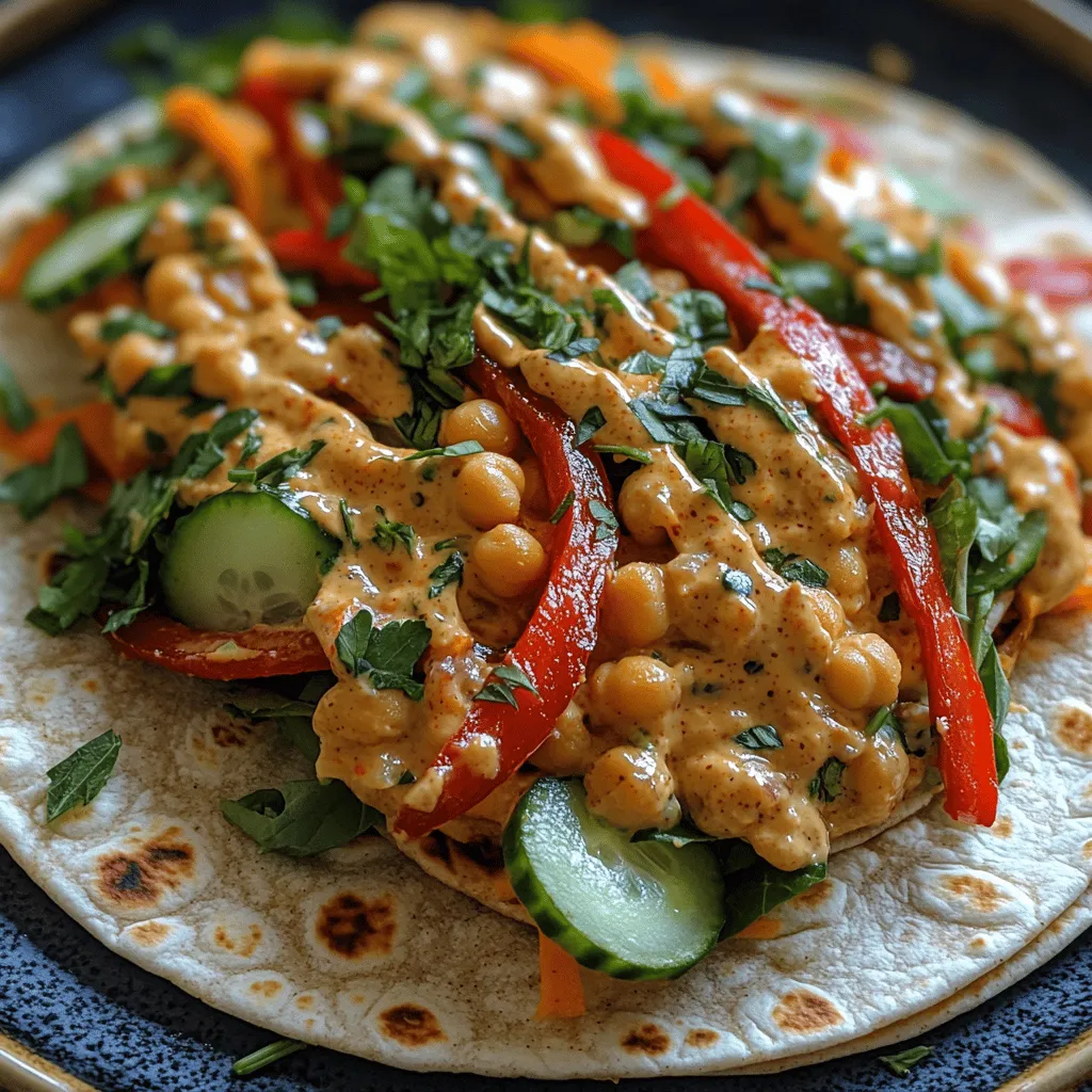 In today’s fast-paced world, the pursuit of healthy eating often feels like an uphill battle. However, the rise of plant-based diets has made it easier than ever to enjoy meals that are both nutritious and delicious. One of the most versatile options that fits this bill is the wrap. These handheld delights allow for endless combinations of flavors and ingredients, making them an ideal choice for any meal of the day. Among the myriad of wrap possibilities, Roasted Red Pepper Chickpea Wraps stand out for their vibrant flavors and wholesome ingredients.