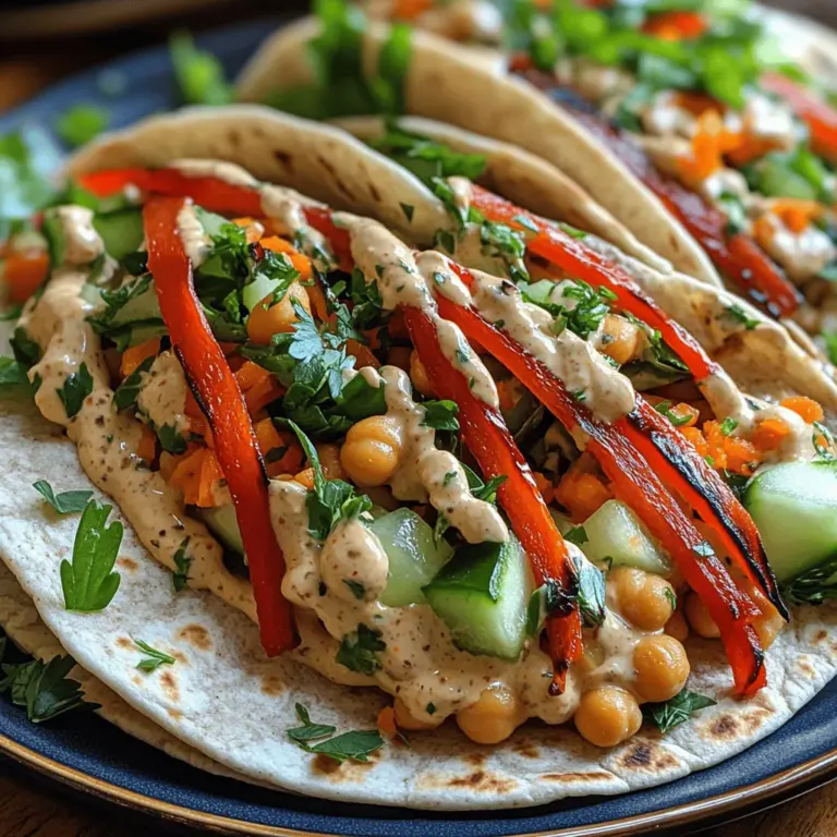 In today’s fast-paced world, the pursuit of healthy eating often feels like an uphill battle. However, the rise of plant-based diets has made it easier than ever to enjoy meals that are both nutritious and delicious. One of the most versatile options that fits this bill is the wrap. These handheld delights allow for endless combinations of flavors and ingredients, making them an ideal choice for any meal of the day. Among the myriad of wrap possibilities, Roasted Red Pepper Chickpea Wraps stand out for their vibrant flavors and wholesome ingredients.