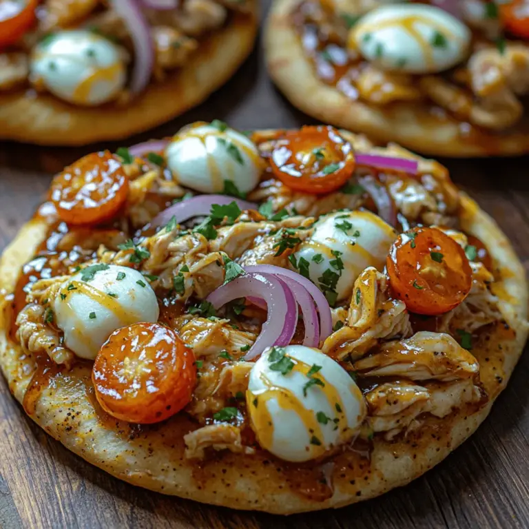 The beauty of Honey BBQ Chicken Flatbread lies not just in its taste, but also in the quality and selection of its ingredients. Let’s explore the essential components that contribute to the overall flavor and texture of this dish.