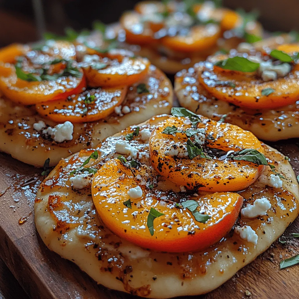 As the summertime sun bathes us in warmth and vibrancy, what better way to embrace the season than with a dish that perfectly captures its essence? The Peach Mozzarella Flatbread is a delightful culinary creation that marries the sweet, juicy flavors of fresh peaches with the creamy richness of mozzarella cheese, creating a dish that is not only visually stunning but also an explosion of taste. Ideal for summer gatherings, picnics, or a quick gourmet meal at home, this flatbread celebrates the best of seasonal ingredients. The combination of sweet and savory, along with fragrant herbs, transforms a simple flatbread into a gourmet experience that can impress your guests or satisfy your cravings.