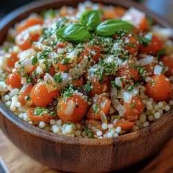 Tomato Basil Couscous: A Flavorful and Nutritious Dish