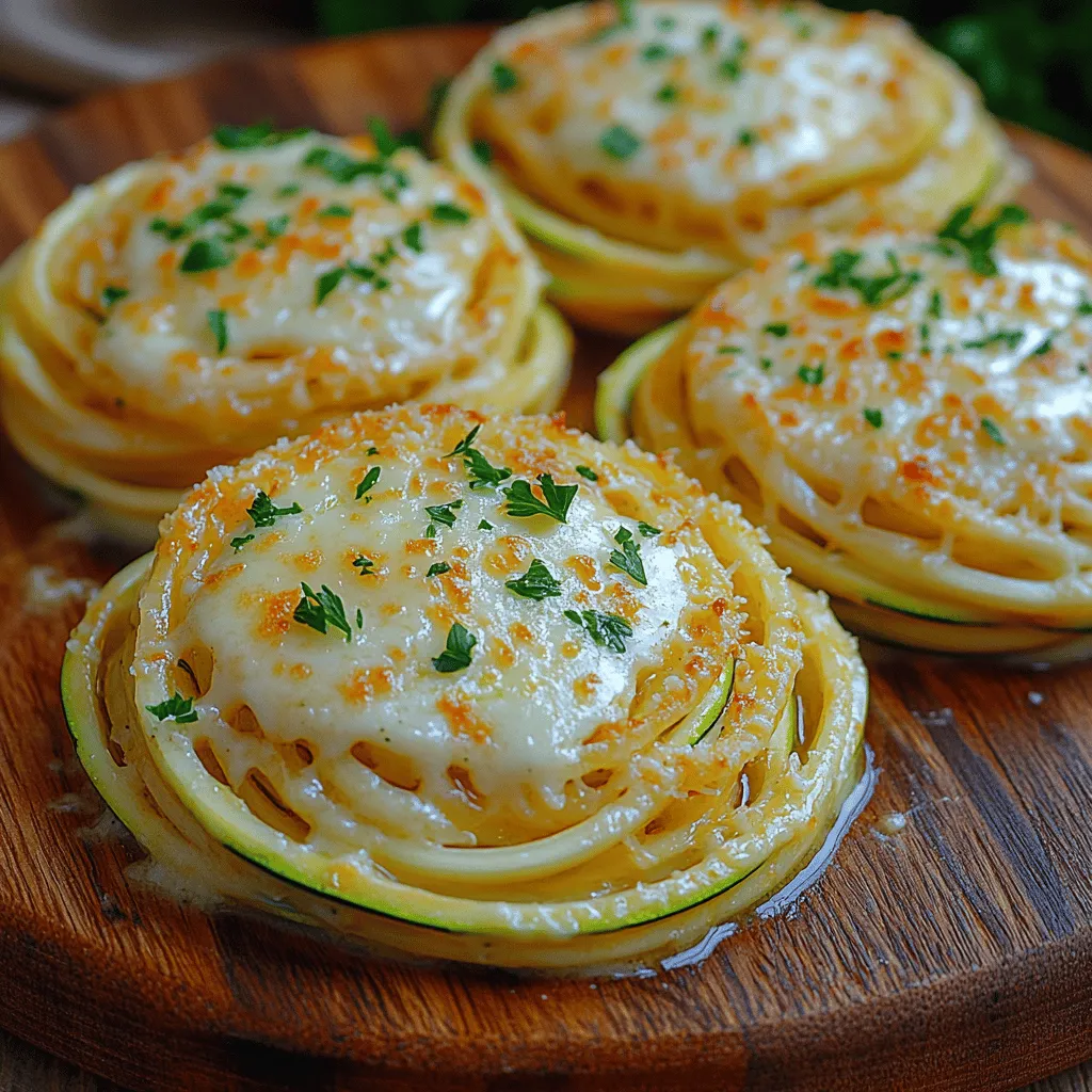 In the world of culinary creativity, the Garlic Parmesan Zoodle Nest stands out as a vibrant and healthy alternative to traditional pasta dishes. As we embrace healthier eating habits and seek to incorporate more vegetables into our meals, this recipe redefines comfort food by replacing carb-heavy noodles with spiralized zucchini—affectionately known as 